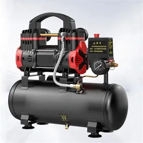 ED-2-1100-F30 Oil-Free Two-Stage Silent Air Compressor – 220V, 1100W, 30L Tank